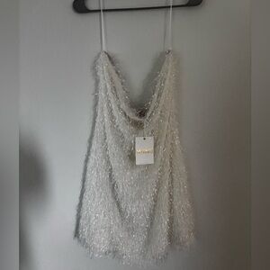 Show Me Your MuMu Strapless Tube Dress - WHITE